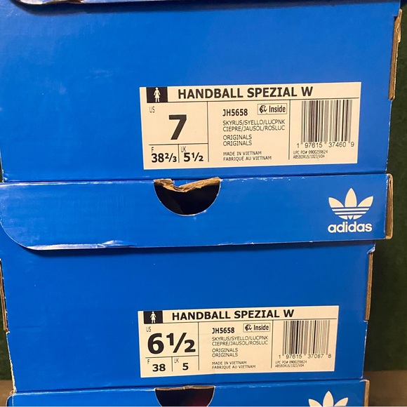{JH5658} ADIDAS HANDBALL SPEZIAL ‘SKY RUSH’ Women’s
BRAND NEW - Picture 10 of 11